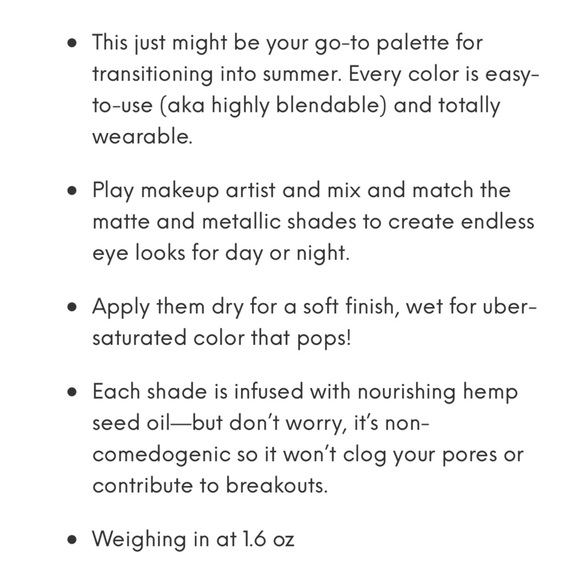 Pacifica Wild Hemp Infused Eye Shadow Palette - Picture 9 of 9